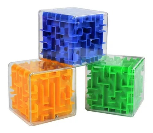 CUBO LABERINTO 3D (Para niños)